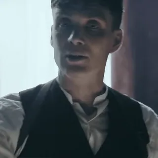 🚬 Thomas Shelby Peaky Blinders peaky blinders, thomas shelby, cillian murphy, bbc, serie, drama whatsapp sticker