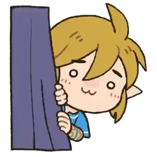 👀 Link The Legend of Zelda Link, Zelda, lindo, videojuego, chibi telegram sticker