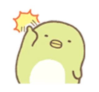 👍 imut, kawaii, Sumikko Gurashi, Tokage, stiker telegram sticker