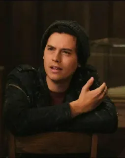 😑 Jughead Jones Riverdale Jughead Jones, Riverdale, Dramat młodzieżowy, Serial TV, Cole Sprouse telegram sticker
