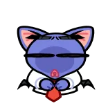 🥺 สัตว์ประหลาด, ปีศาจ, ตัวละคร, สติกเกอร์, การ์ตูน, ปีศาจ, แว่นตา telegram sticker