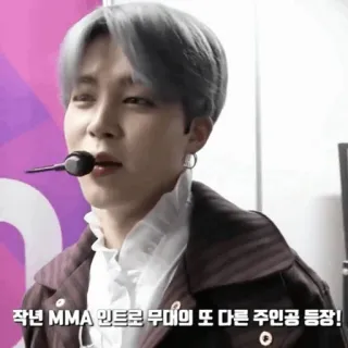 🃏 작년 MMA 인트로 무대의 또 다른 주인공 등장! telegram sticker