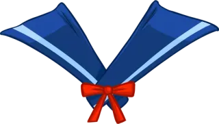 ✨ sailor collar, red bow, blue, uniform, sticker telegram sticker