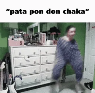 🕺 Patapon pata pon don chaka telegram sticker