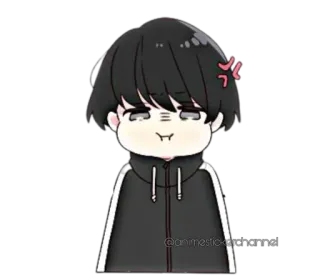😡 angry, cartoon, annoyed, frustrated telegram sticker