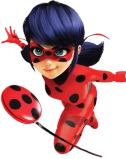 🐞 Ladybug Miraculous: Tales of Ladybug & Cat Noir 瓢虫, 瓢虫少女, 卡通, 超级英雄, 动漫 whatsapp sticker