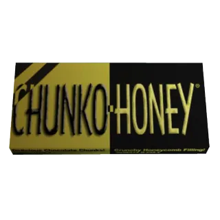 🍫 CHUNKO-HONEY permen, sarang madu, cokelat, potongan telegram sticker