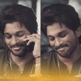 😊 Allu Arjun actor indio, telugu, actor, estrella de cine, bollywood telegram sticker