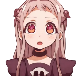 😦 Yashiro Nene Toilet-bound Hanako-kun アニメ, マンガ, キャラクター, かわいい, 制服, カワイイ telegram sticker
