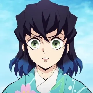 🎐 Inosuke Hashibira Demon Slayer anime, demon slayer, inosuke hashibira, character telegram sticker
