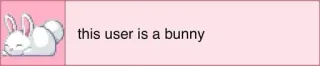 🐰 this user is a bunny Hase, süß, Kaninchen, Tier telegram sticker