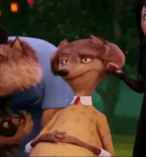 🐻 Wanda Werewolf Hotel Transylvania Dessin animé, Loup, Monstre, Femme telegram sticker