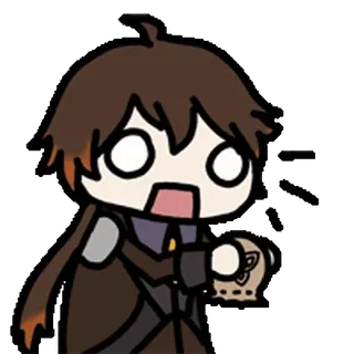 🧂 Zhongli Genshin Impact zhongli, genshin impact, scioccato, chibi, geo telegram sticker