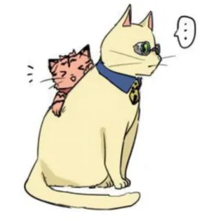 🐈 Katze, Kätzchen, Tiere, Cartoon, süß, Haustier, lustig telegram sticker