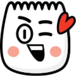 🥰 Emoji, Lindo, Corazón, Dibujos animados, Sticker telegram sticker