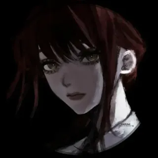 🔗 anime, girl, portrait, art telegram sticker