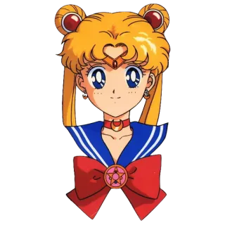 😺 Sailor Moon アニメ, 漫画, 魔法少女, セーラームーン telegram sticker