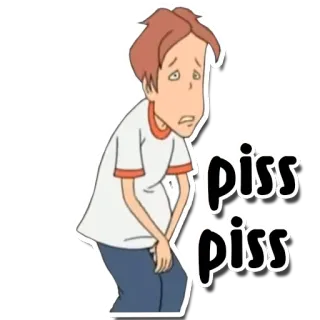 🚽 piss piss Hoạt hình, Phòng tắm, Nhà vệ sinh, Tè, Đi tiểu, Hài hước telegram sticker