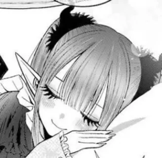 😌 Anime, Elfo, Mangá, Sono, Bonito, Desenho animado, Kawaii telegram sticker