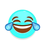 😂 Emoji, Lachen, Weinen, Gesicht, Fröhlich telegram sticker