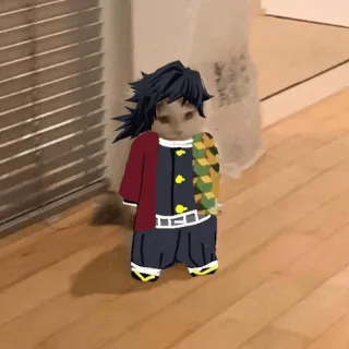 🐈 Giyu Tomioka Demon Slayer Anime, Gato, Demon Slayer, Giyu Tomioka telegram sticker