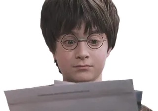 😳 Harry Potter ハリーポッター, 魔法使い, 魔法, ダニエル・ラドクリフ, ホグワーツ telegram sticker