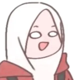 💬 cartone animato, espressione, carino, faccia, ritratto whatsapp sticker