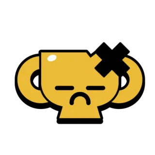❌ trophy, sad, broken, competition, failure, loss telegram sticker