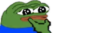 🐸 Pepe the Frog Pepe, meme, frog, internet meme, sad telegram sticker