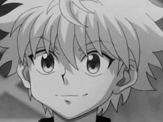 🧸 Killua Hunter x Hunter 动漫, 卡通, 男孩, 快乐, 可爱, 奇犽, 全职猎人 telegram sticker