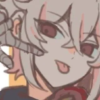 😝 anime, character, sticker, middle finger, offensive, gesture telegram sticker