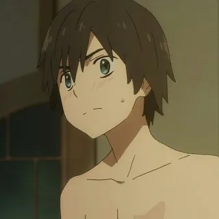 🦋 Anime, Męski, Postać, Portret telegram sticker