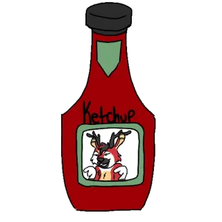 Ketchup Dusky whatsapp stickers