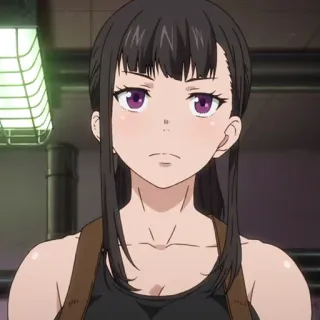 🧯 Maki Oze Fire Force anime, character, fire force, maki oze telegram sticker