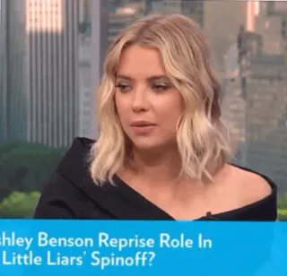 🥟 Ashley Benson Little Liars Ashley Benson Reprise Role In 'Little Liars' Spinoff? アシュレイ・ベンソン, 女優, インタビュー, セレブ, プリティ・リトル・ライアーズ telegram sticker