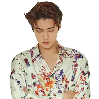 😞 Sehun Sehun, Coréen, Chanteur, Célébrité, Mode, Asiatique whatsapp sticker