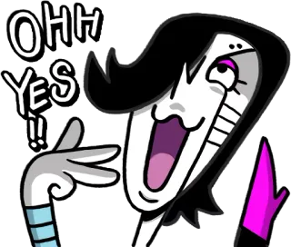 😏 Mettaton Undertale OHH YES!! mettaton, undertale, robot, ex, oh oui, jeu, personnage telegram sticker