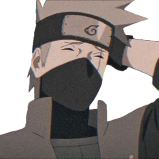 😅 Kakashi Naruto Kakashi, Naruto, Anime, Manga, Ninja, Charakter whatsapp sticker