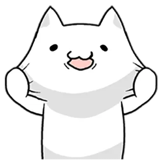 🙃 chat, animal, mignon, autocollant whatsapp sticker