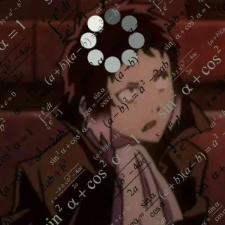 😲 a
x = 1
b-4ac
20
+c=0
2
(a+b)(a-b)
df
+
2
s' a =
OS
"di
e
1
sin a
(a-b)
COS O
sina + cosal
2ab+b²
20
ル
(a-b)² = a²-2ab
(a+b)(a+b)
in² a + cos2
α
2ab+b
sina+cosa 1
bb-4ac
20
sina + cos
(a+b)(
2
b2-4ad
2a
+c=0
α =
COS
x
P
0
e
(a+b)(a-b)
sin
COSC
+20
D
2 maths, équations, réflexion, formule, animé telegram sticker