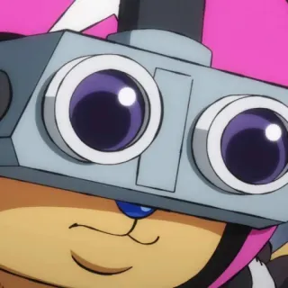 👀 Tony Tony Chopper One Piece Anime, Manga, One Piece, Chopper, Mignon telegram sticker