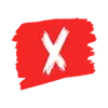 ❌