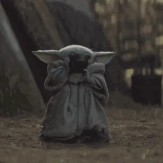 🍵 Grogu The Mandalorian Малыш Йода, Звездные войны, милый, Дитя, Грогу, сериал telegram sticker