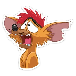 Тито и Жоржетта от @stickers_vk whatsapp stickers