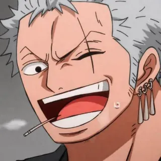 💚 Zoro One Piece anime, manga, one piece, roronoa zoro, zoro telegram sticker