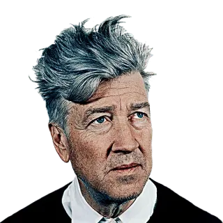🙄 David Lynch デヴィッド・リンチ, 監督, 映画監督, 俳優, プロデューサー, アーティスト telegram sticker