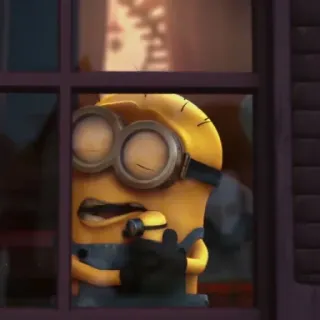 🍌 Minion Cartoon, Figur, Minion, Lustig, Ich Einfach Unverbesserlich telegram sticker