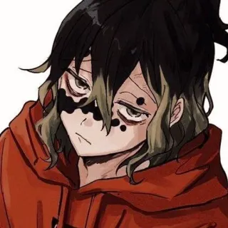🌟 Anime, Personaje, Sudadera con capucha, Manga whatsapp sticker