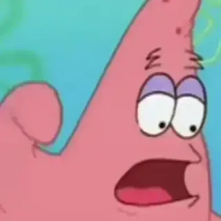 ⭐️ Patrick Star SpongeBob SquarePants Cartone animato, Patrick, Spongebob, Shockato, Personaggio telegram sticker