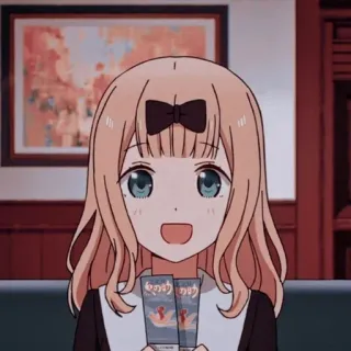 🌟 Chika Fujiwara Kaguya-sama: Love Is War Anime, Schattig, Meisje, Manga, Chika Fujiwara, Love is War telegram sticker